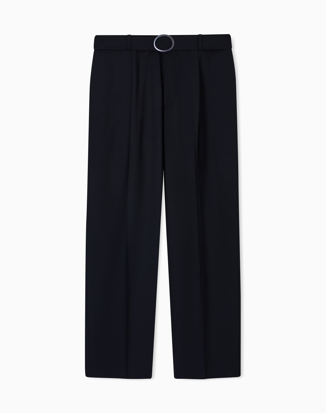 trousers-with-pleats-and-belt-in-stretch-wool-canvas-black--emporio-armani