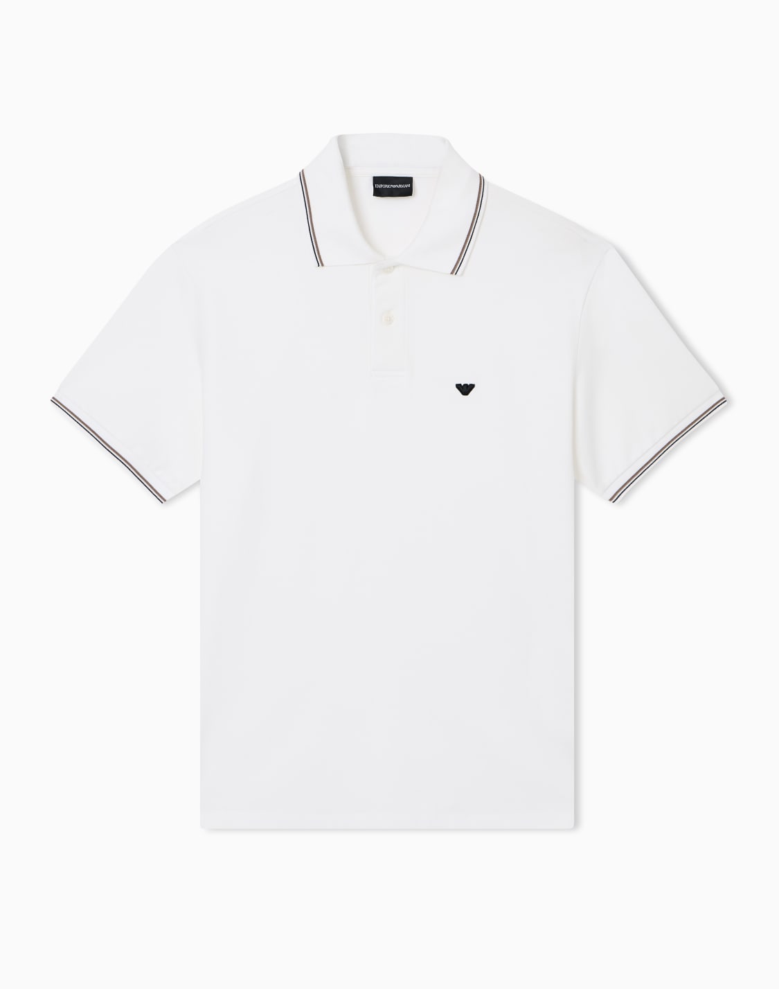 polo-shirts-white--emporio-armani