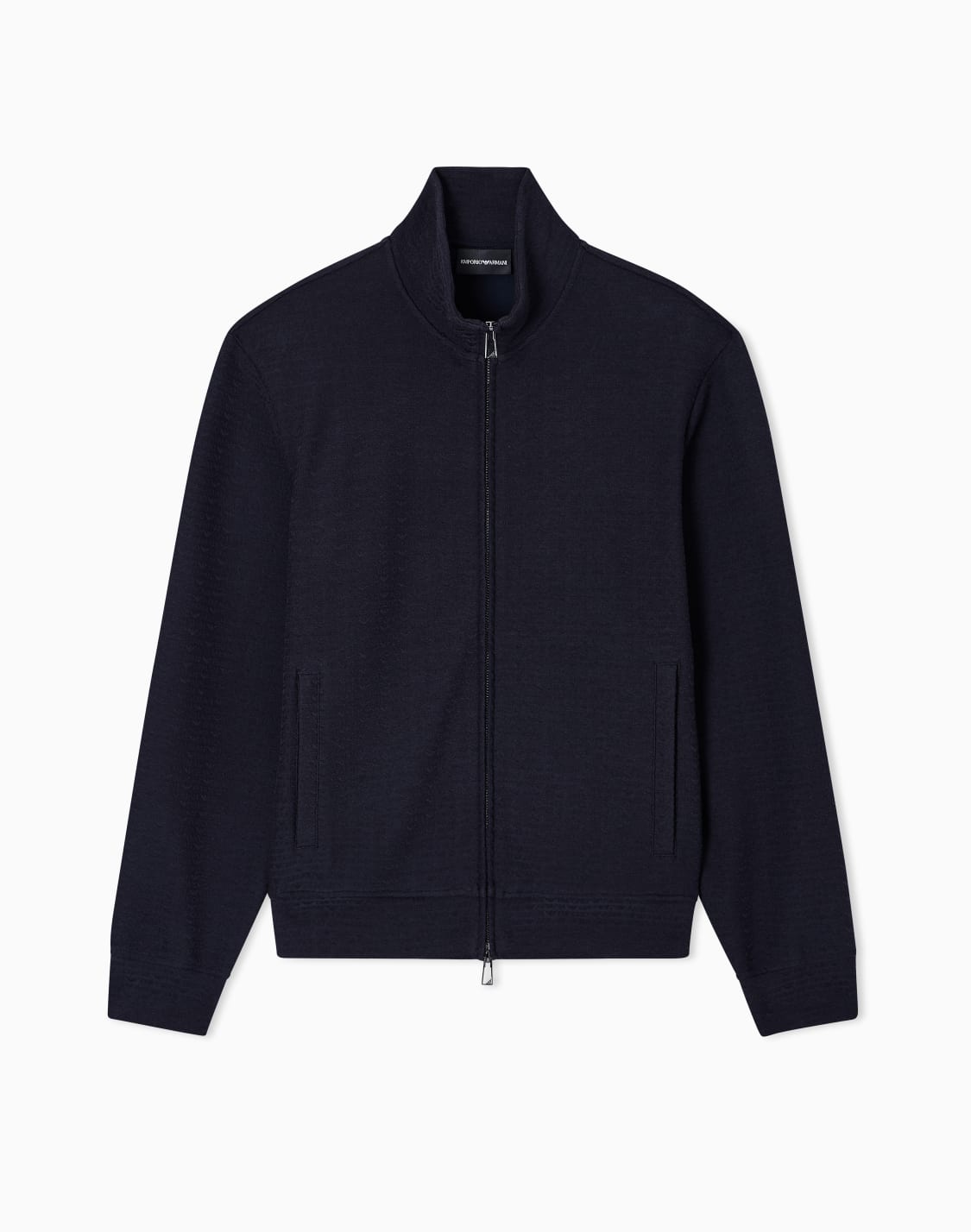 full-zip-sweatshirt-in-lyocell-blend-interlock-jersey-with-jacquard-lettering-blue--emporio-armani