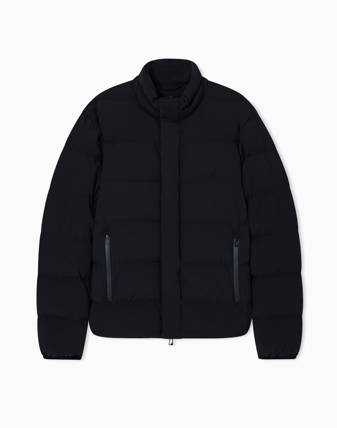 water-repellent-quilted-nylon-spandex-down-jacket-black--emporio-armani
