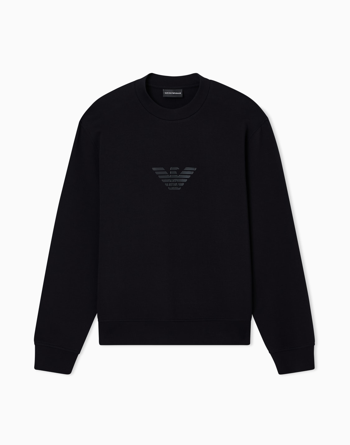 felpe-senza-cappuccio-nero--emporio-armani