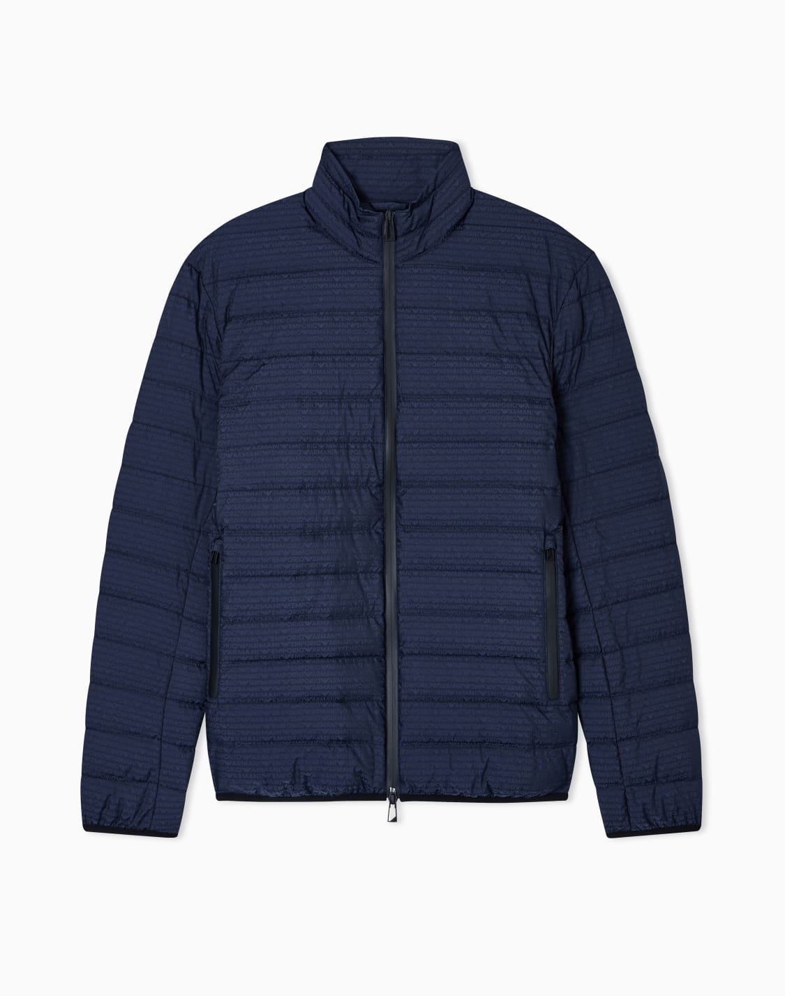 water-repellent-down-jacket-in-quilted-nylon-with-jacquard-lettering-logo-navy-blue--emporio-armani