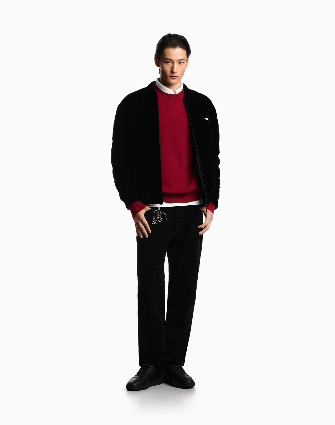 maglione-in-misto-lana-e-cashmere-lunar-new-year-rosso--emporio-armani