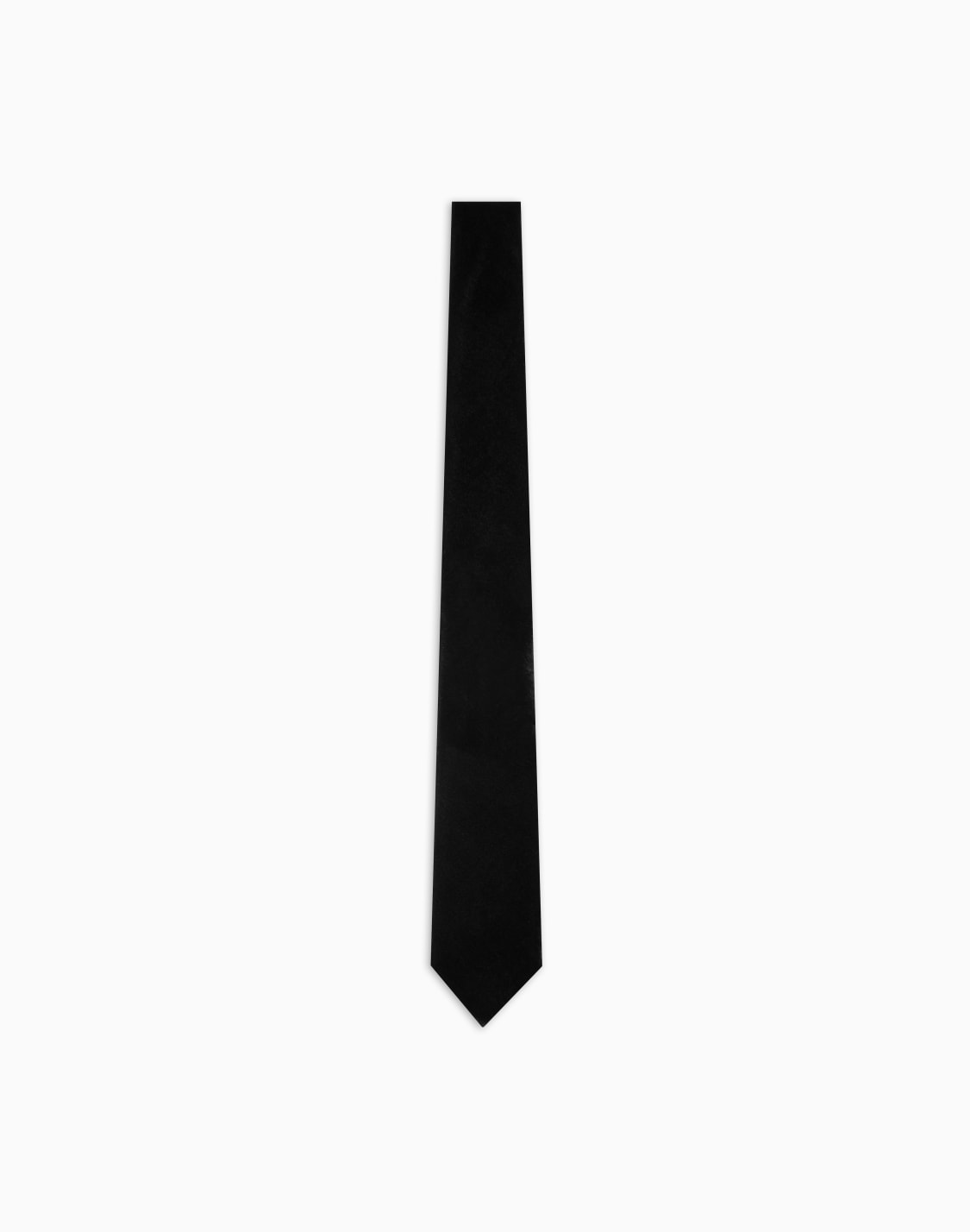 ネクタイ-スムスベルベット-ブラック--emporio-armani