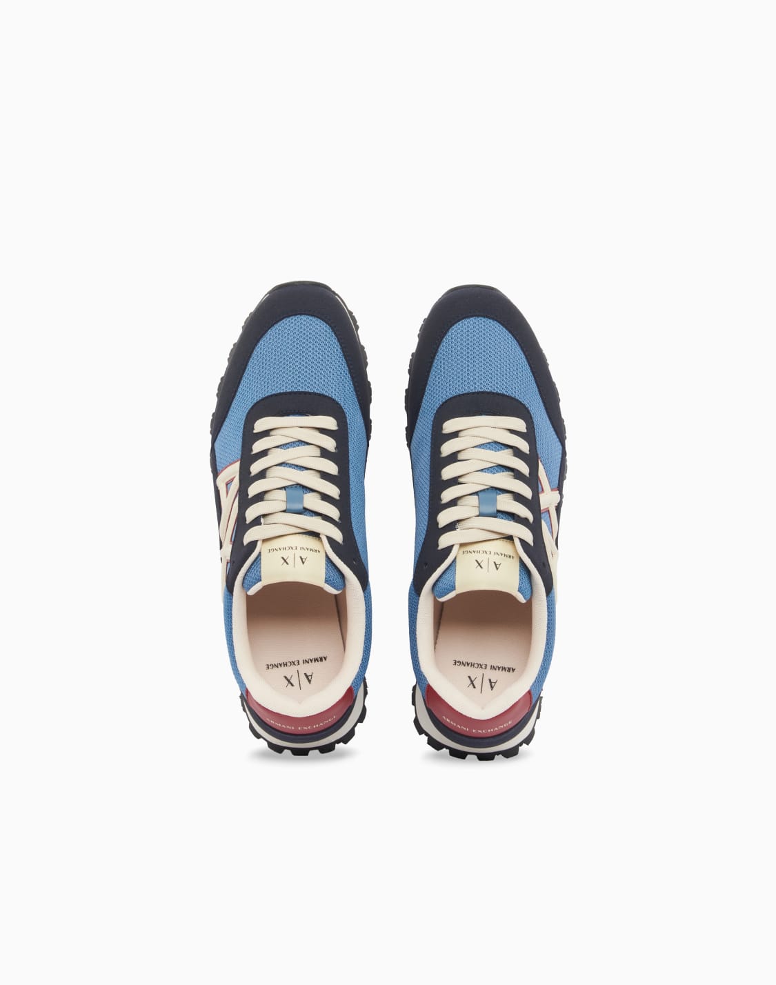 baskets-avec-logo-contrastant-bleu--armani-exchange