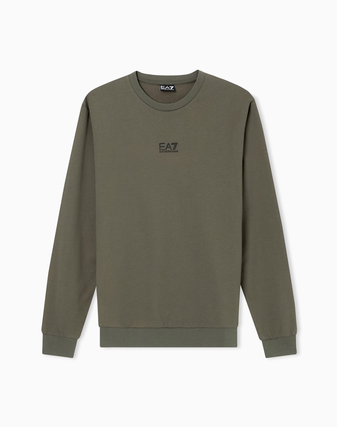 core-identity-cotton-crew-neck-sweatshirt-green--ea7