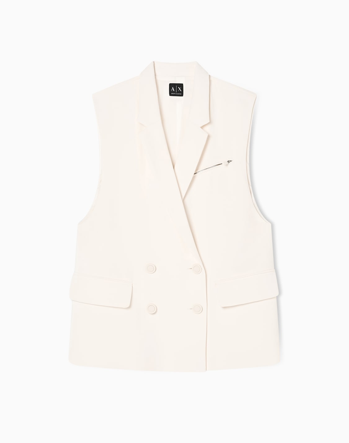 waistcoats-in-tessuto-misto-bianco--armani-exchange