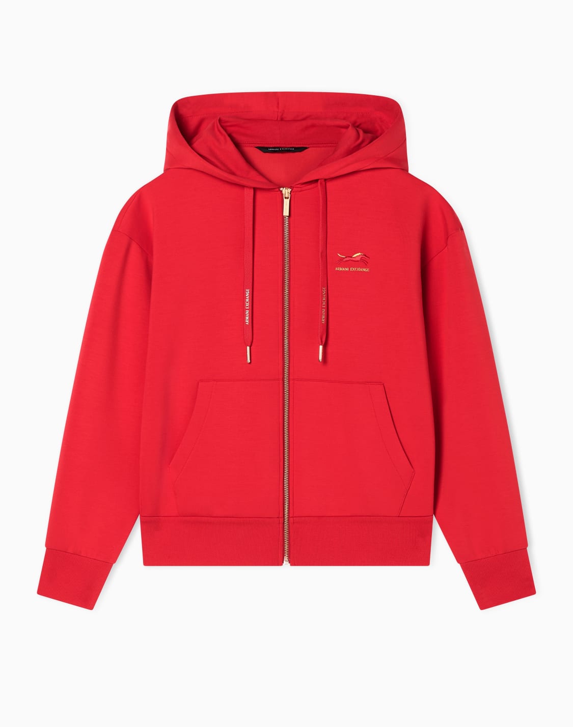 zip-up-sweatshirts-red--armani-exchange