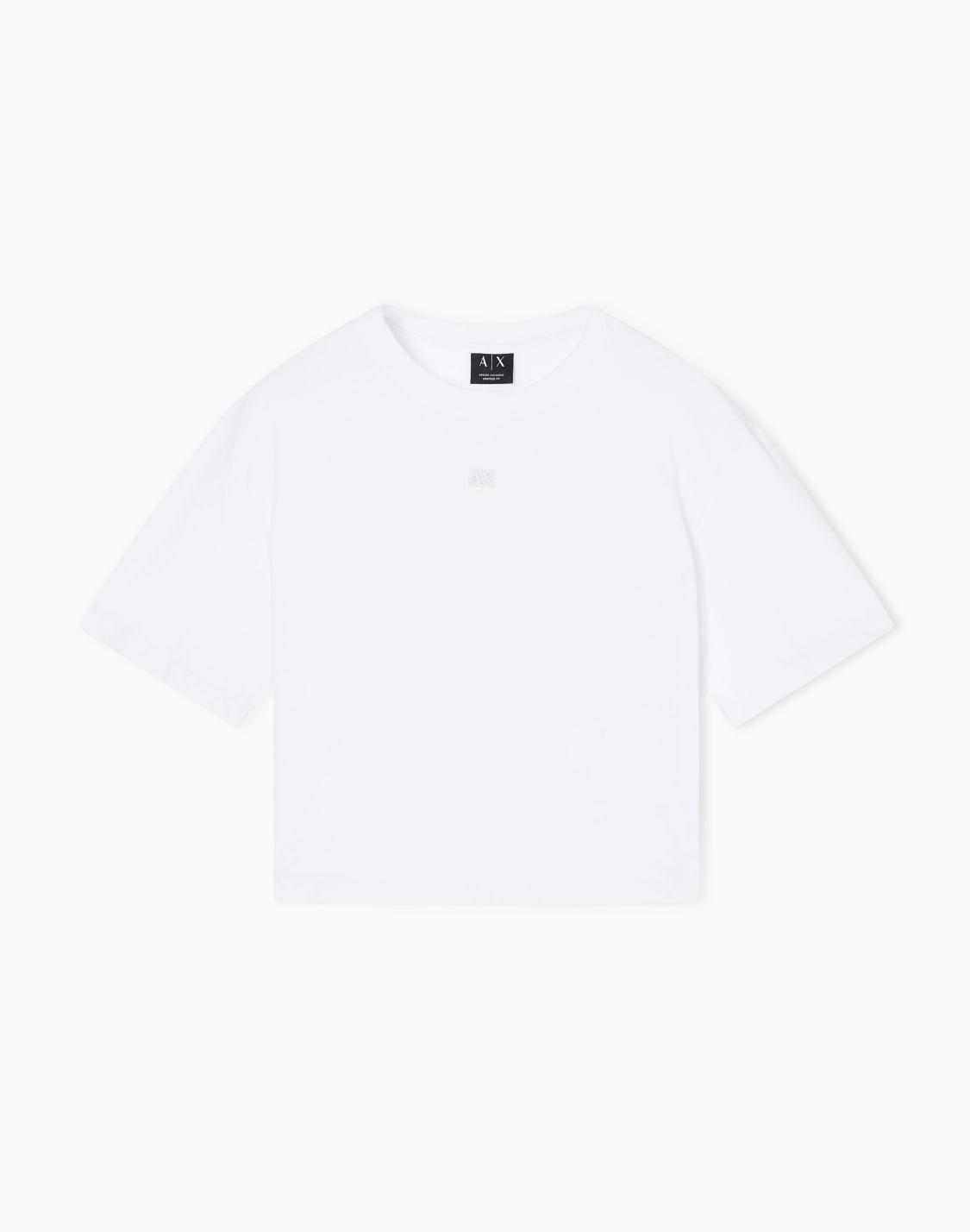 cropped-cotton-t-shirt-white--armani-exchange