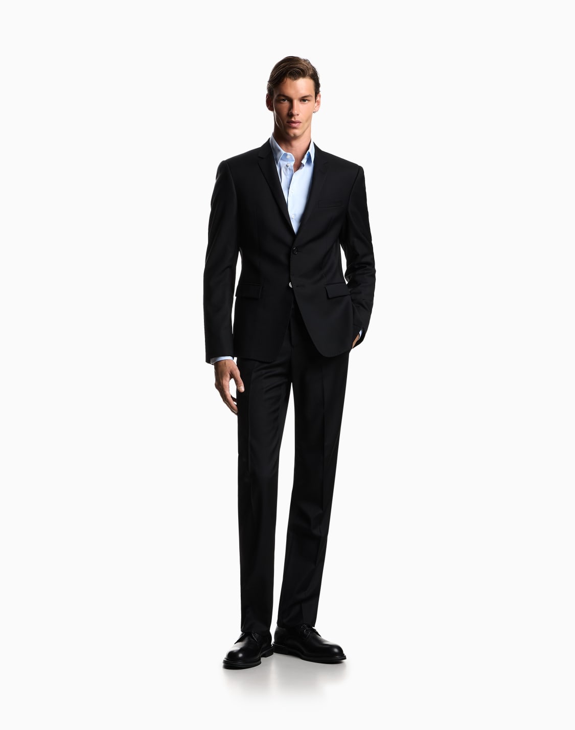 pantalones-de-lana-virgen-cepillada-negro--emporio-armani