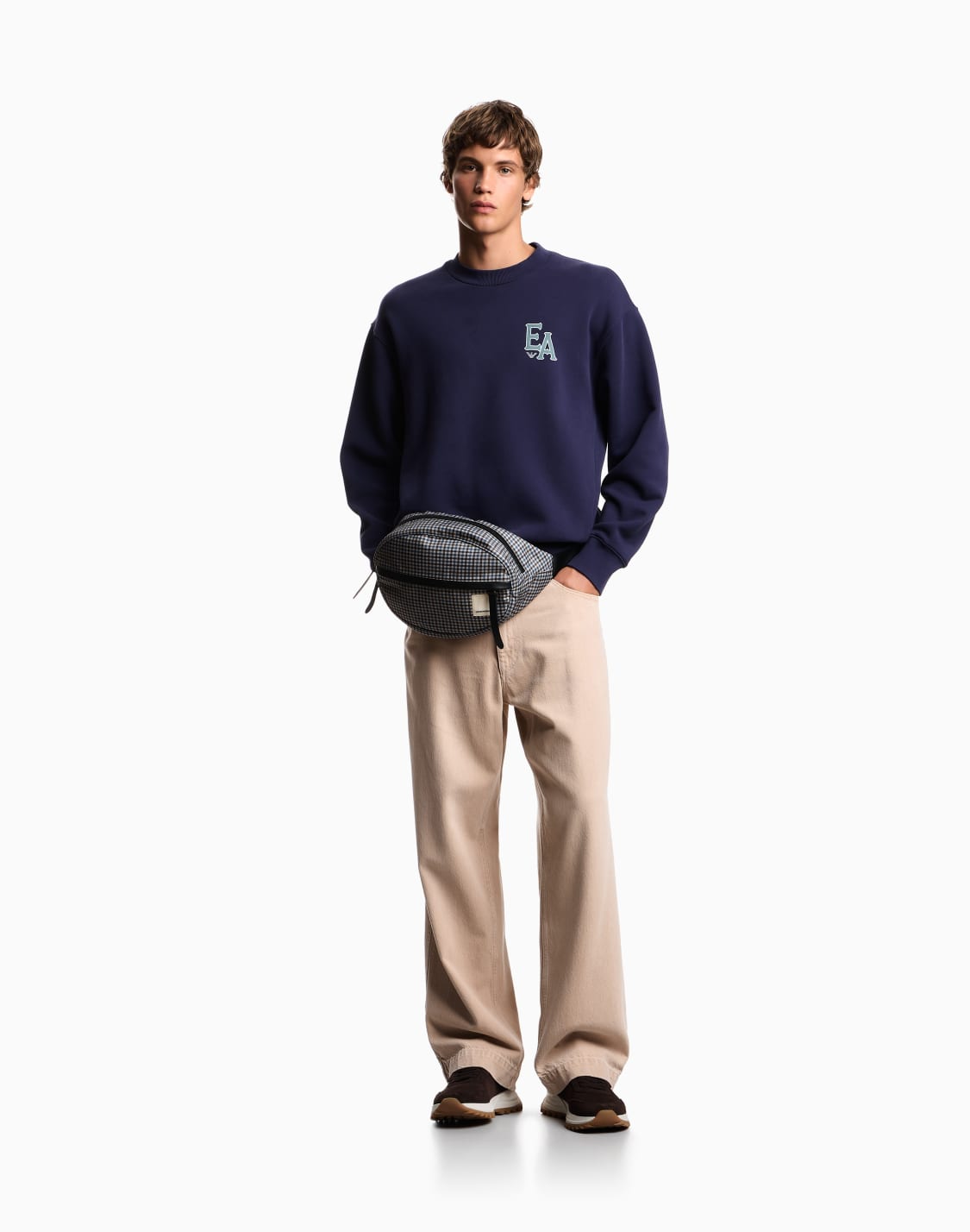 diagonal-cotton-sweatshirt-purple--emporio-armani