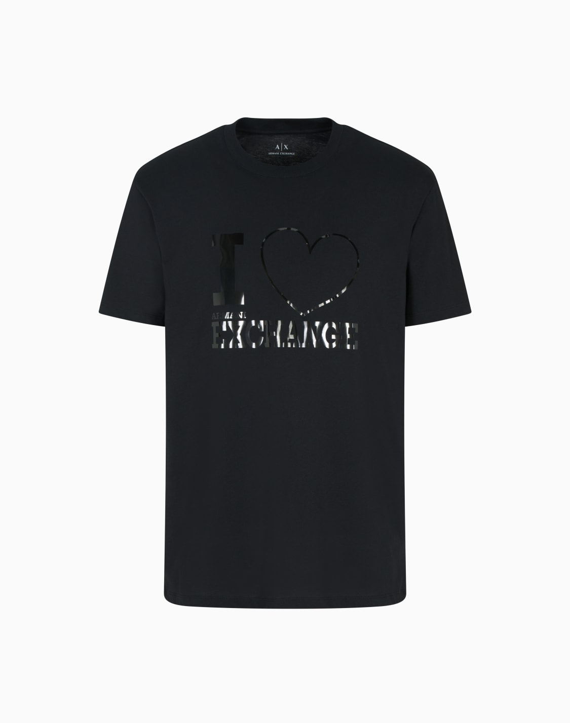 regular-fit-i-love-ax-t-shirt-negro--armani-exchange