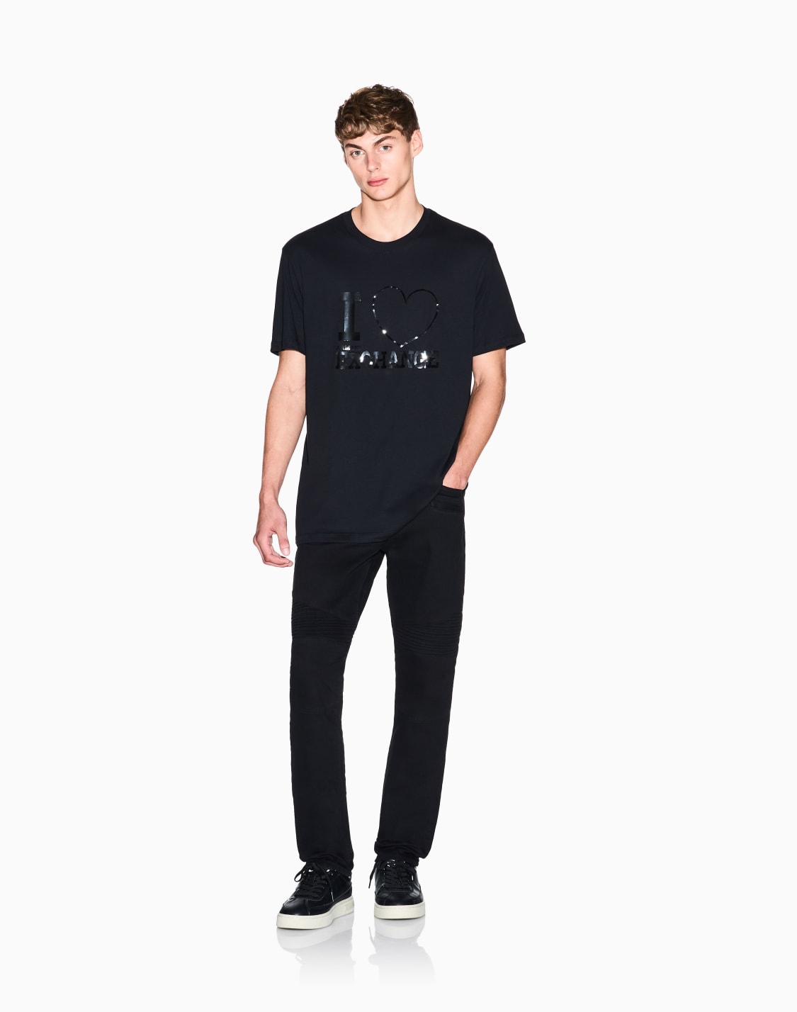regular-fit-i-love-ax-t-shirt-negro--armani-exchange
