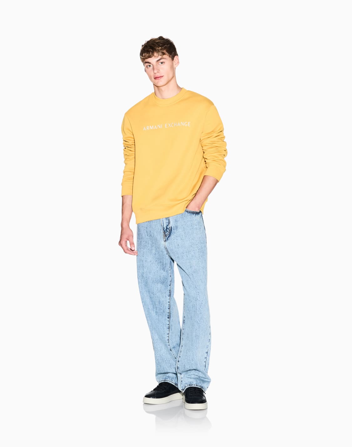hoodie-with-stripes-blue--armani-exchange