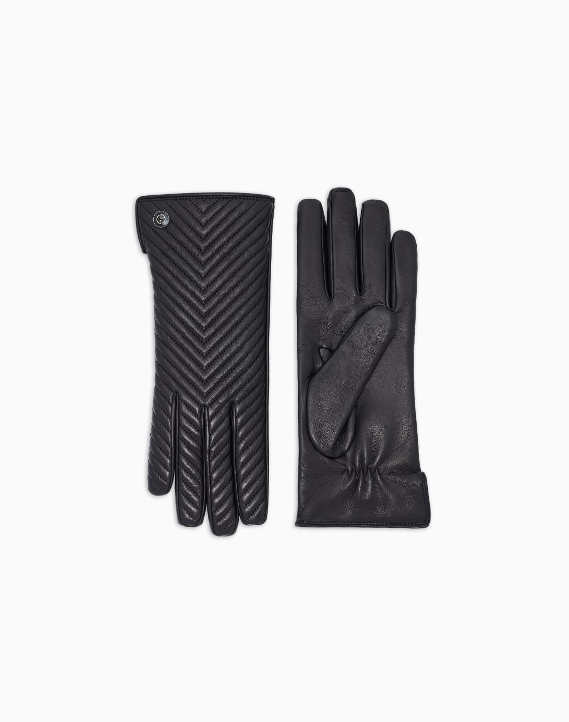 gloves-black--giorgio-armani
