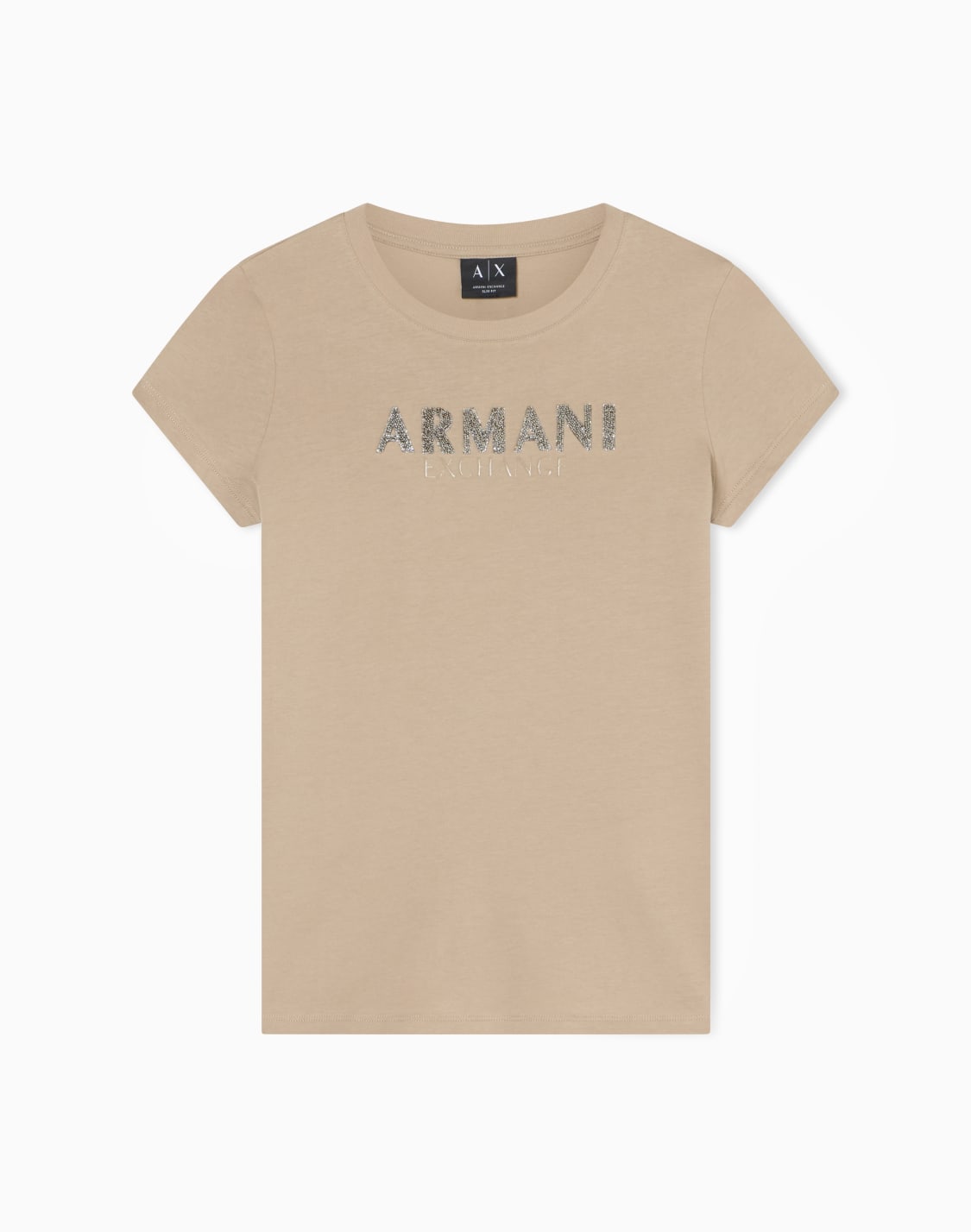 slim-fit-cotton-t-shirt-beige--armani-exchange