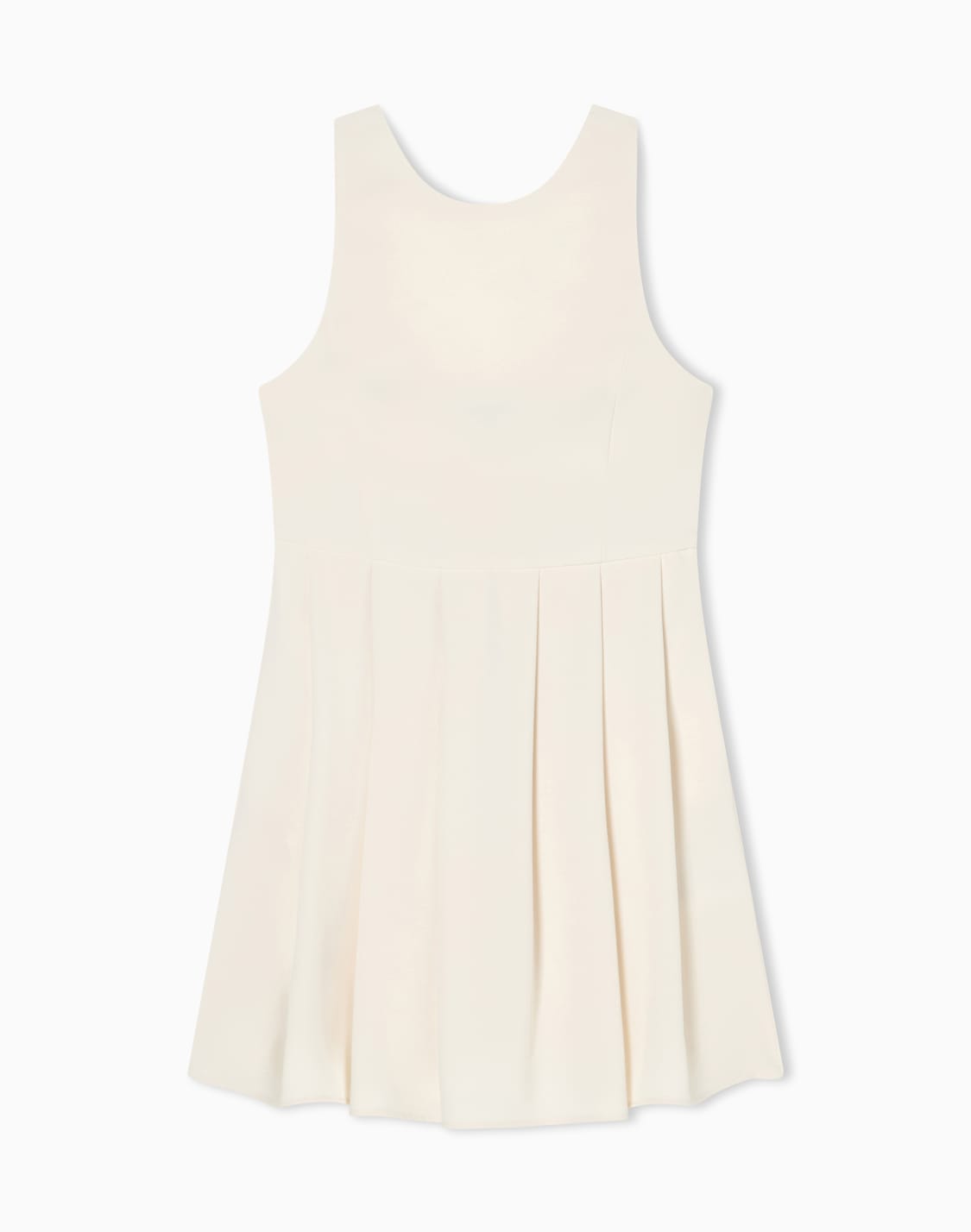 short-dress-in-mixed-fabric-blanc--armani-exchange