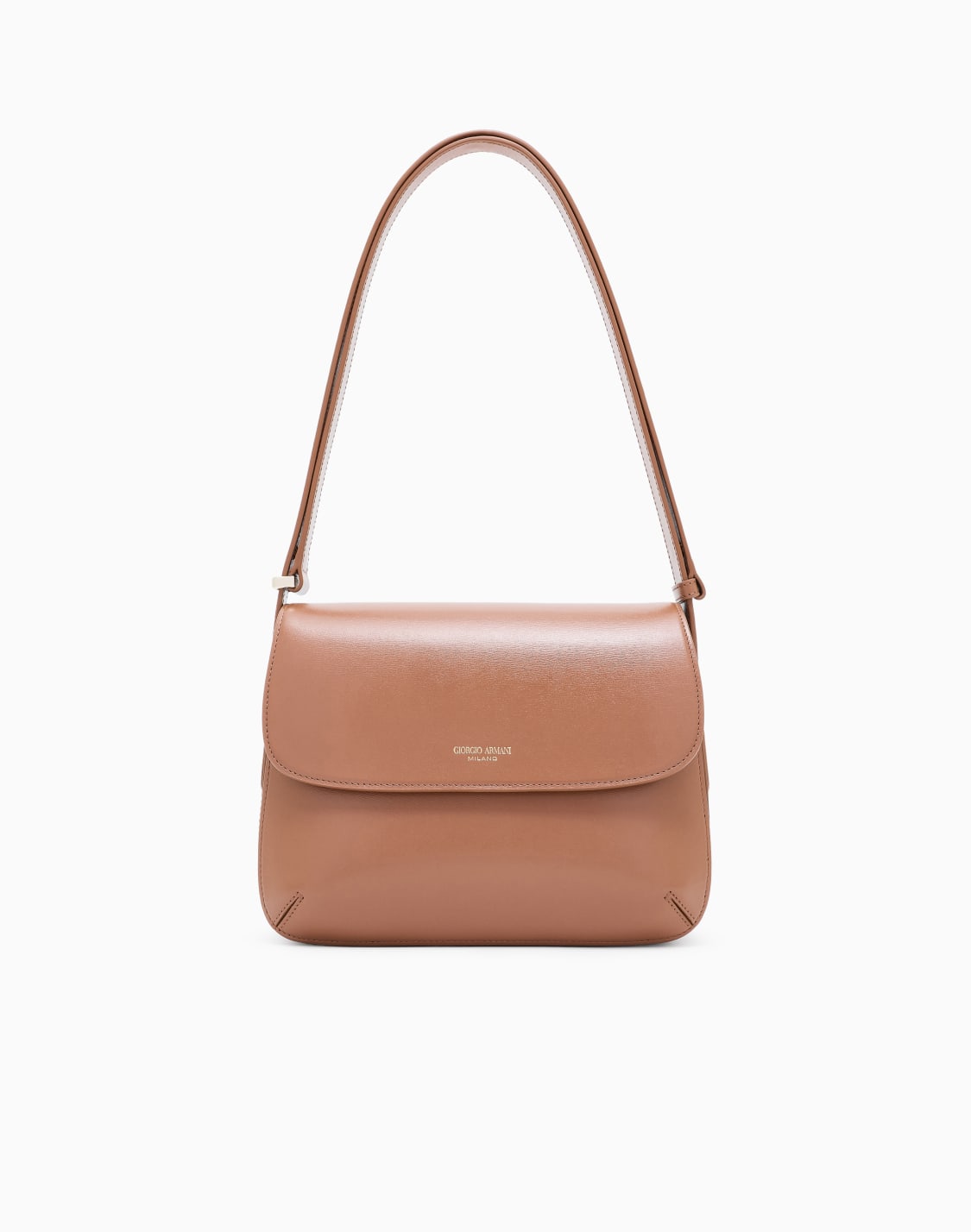 la-prima-format-moyen-en-cuir-lig-marron--giorgio-armani