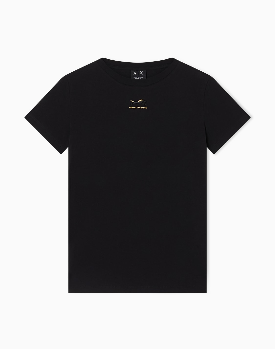 regular-fit-cotton-t-shirt-negro--armani-exchange