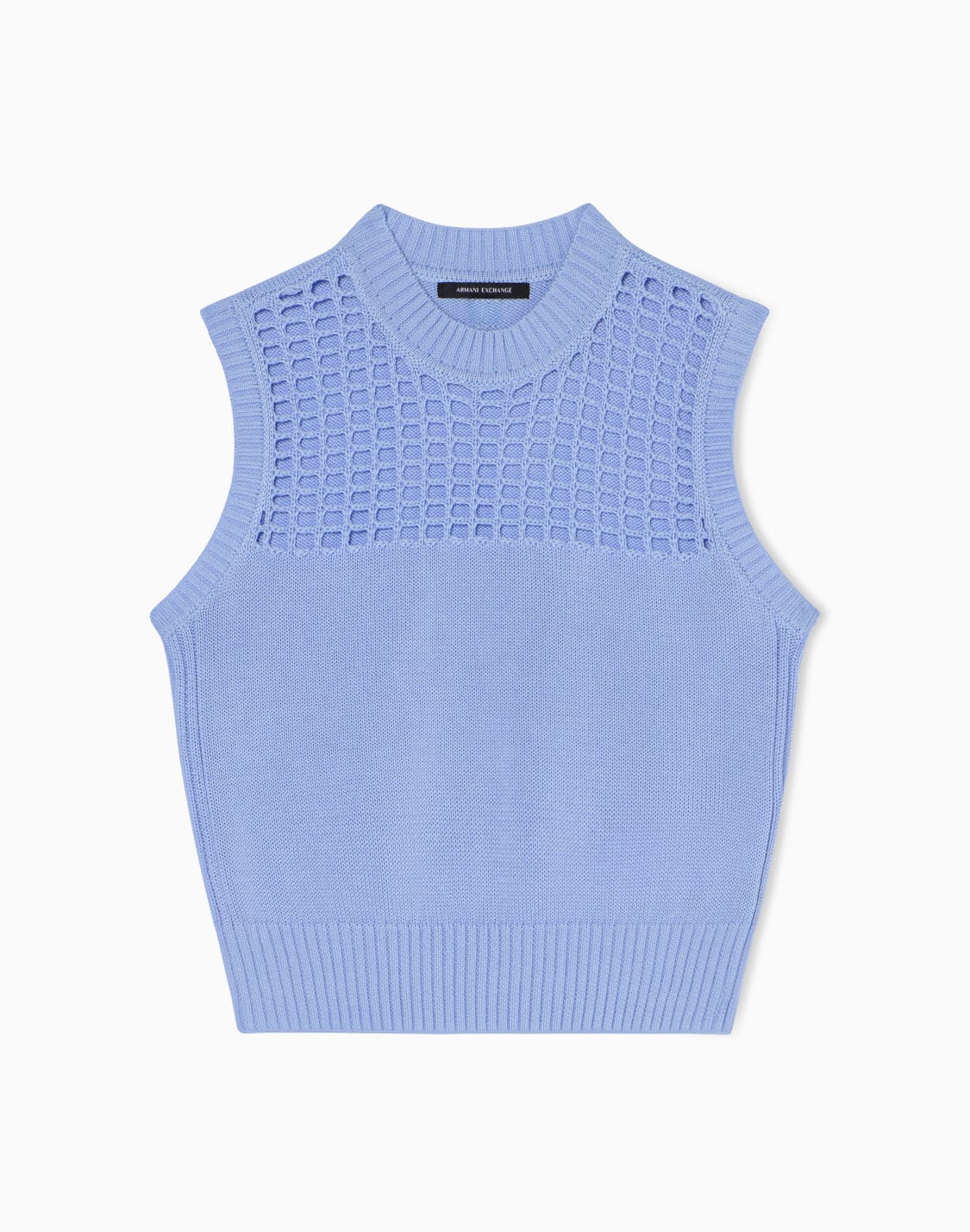-cotton-knitted-top-light-blue--armani-exchange
