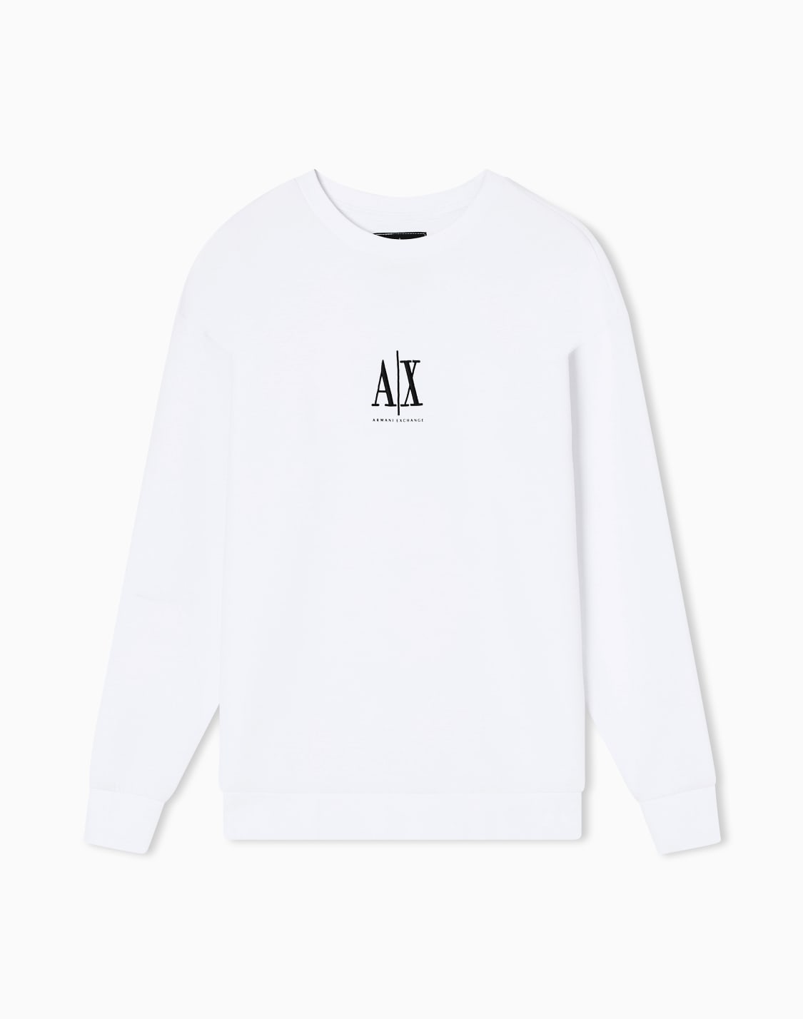 sweatshirts-without-hood-white--armani-exchange