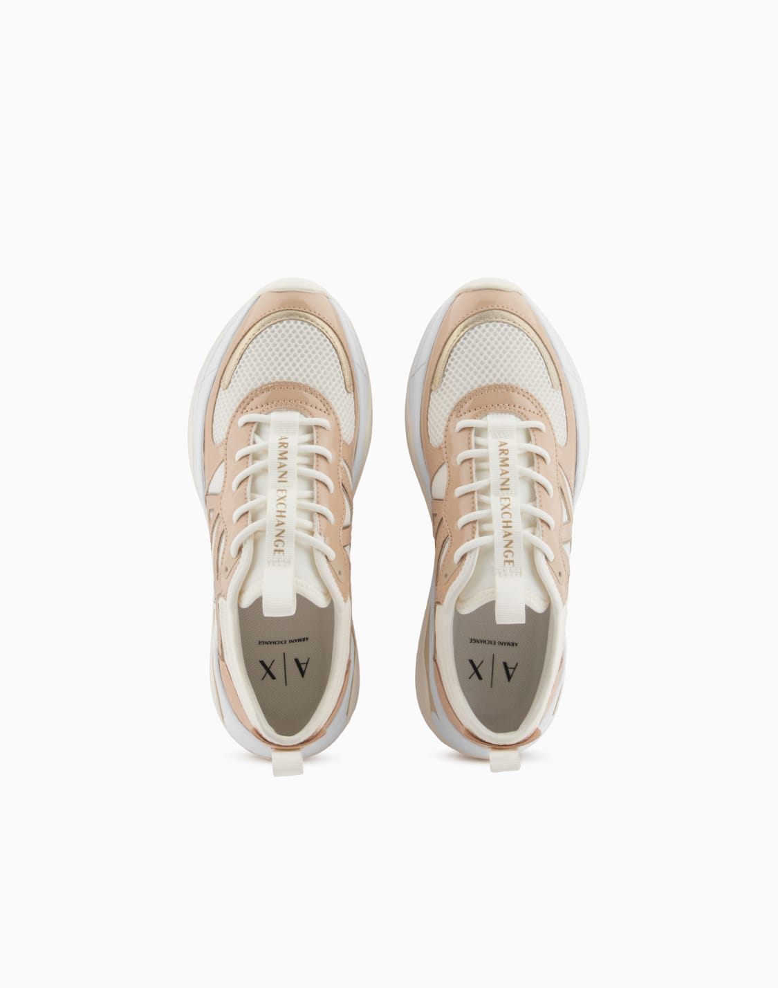 sneakers-in-tessuto-tecnico-beige--armani-exchange