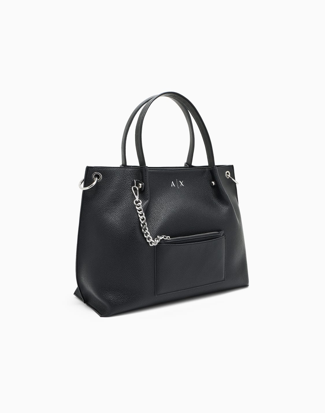 클러치가-달린-쇼퍼백-블랙--armani-exchange