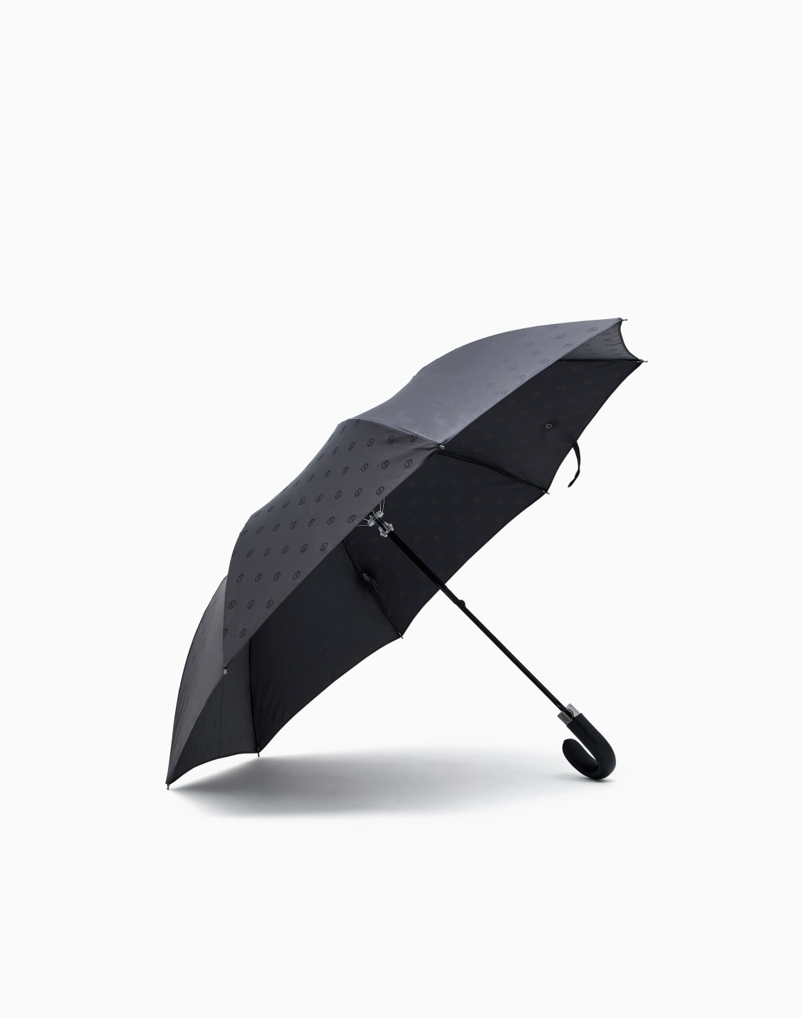 small-umbrella-with-all-over-logo-black--giorgio-armani