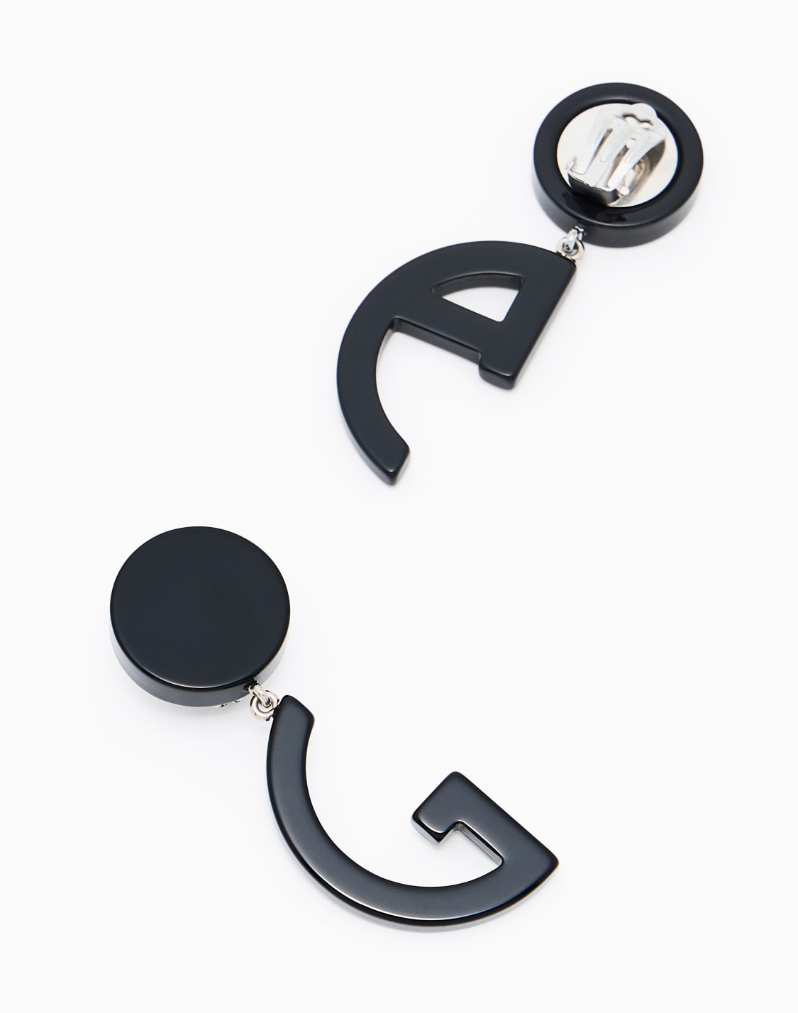 earrings-with-ga-resin-pendants-black--giorgio-armani