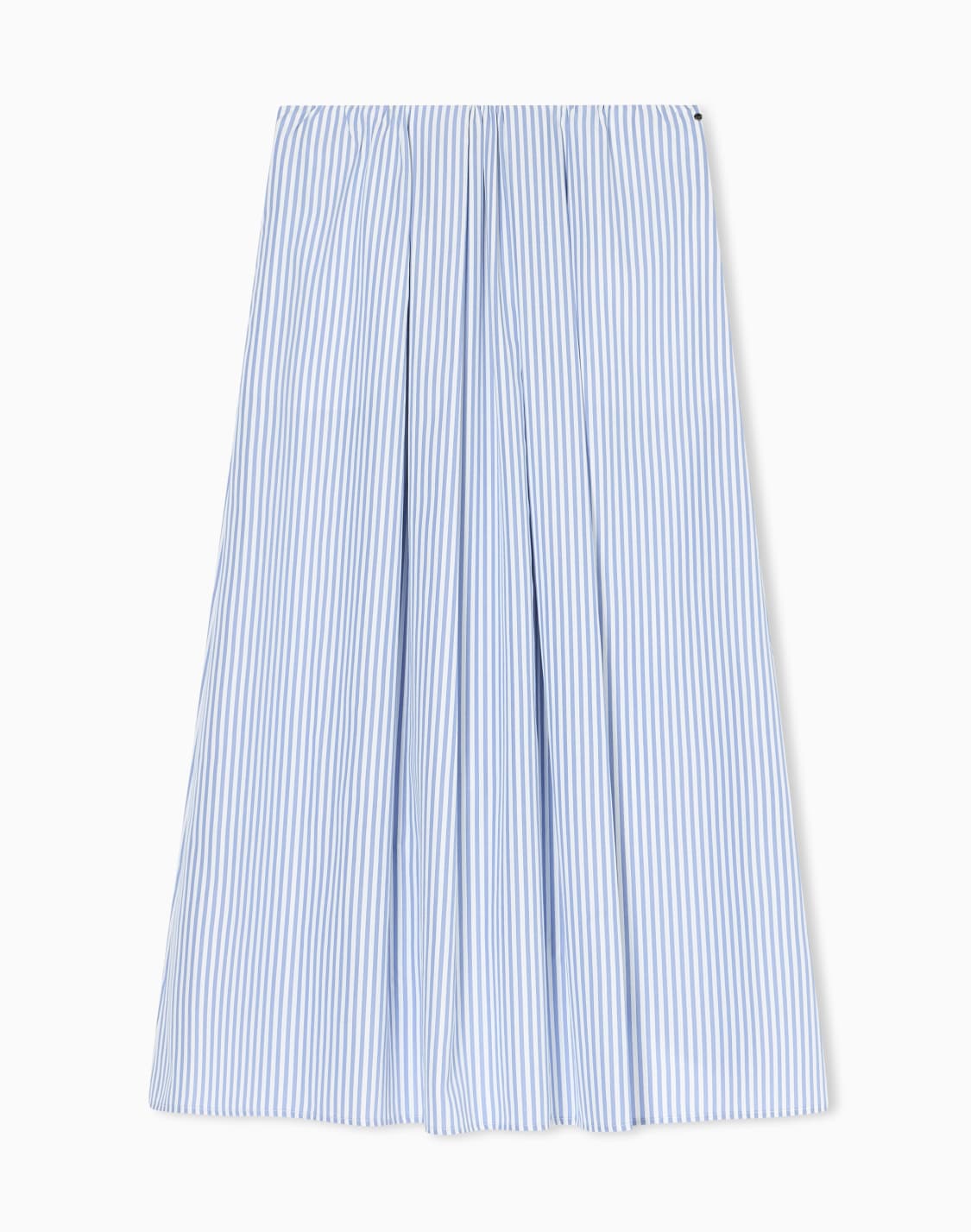 ポリレヨン-ストライプ-スカト-ライトブル--armani-exchange