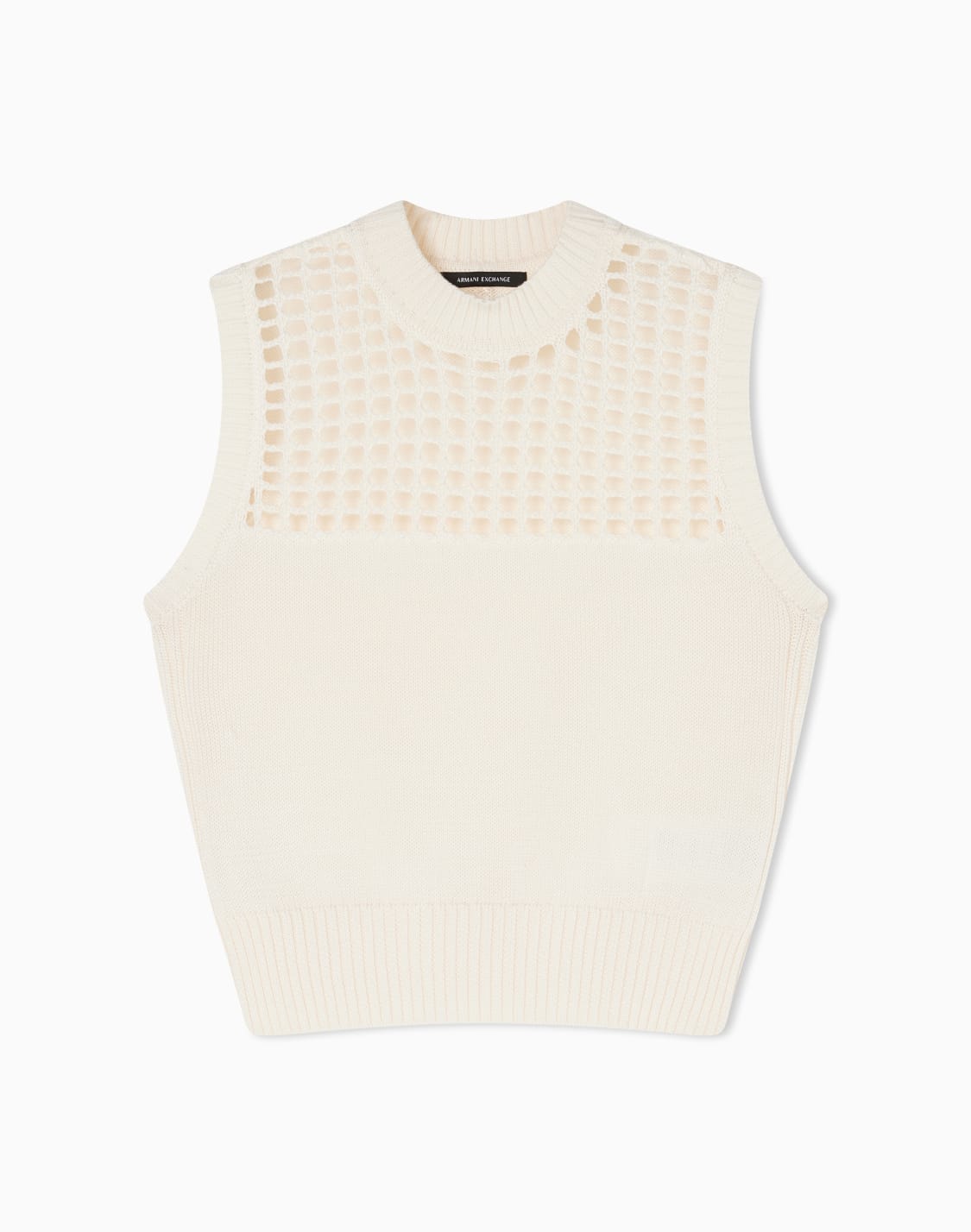 -cotton-knitted-top-blanco--armani-exchange