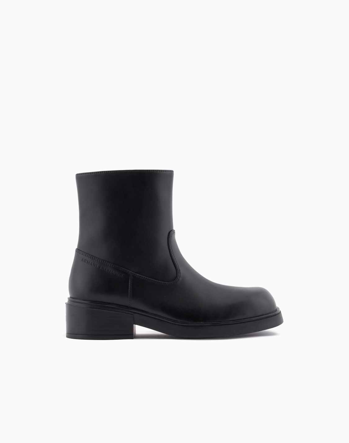 アンクルブツ-ブラック--armani-exchange
