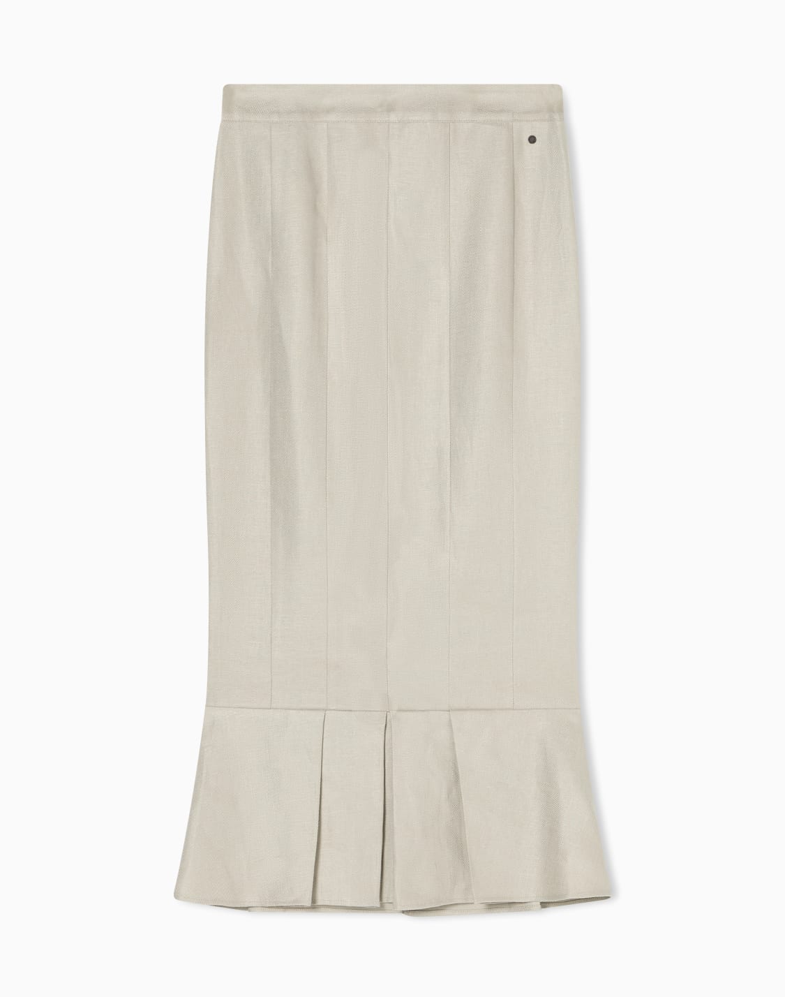 linen-twill-midi-skirt-beige--armani-exchange
