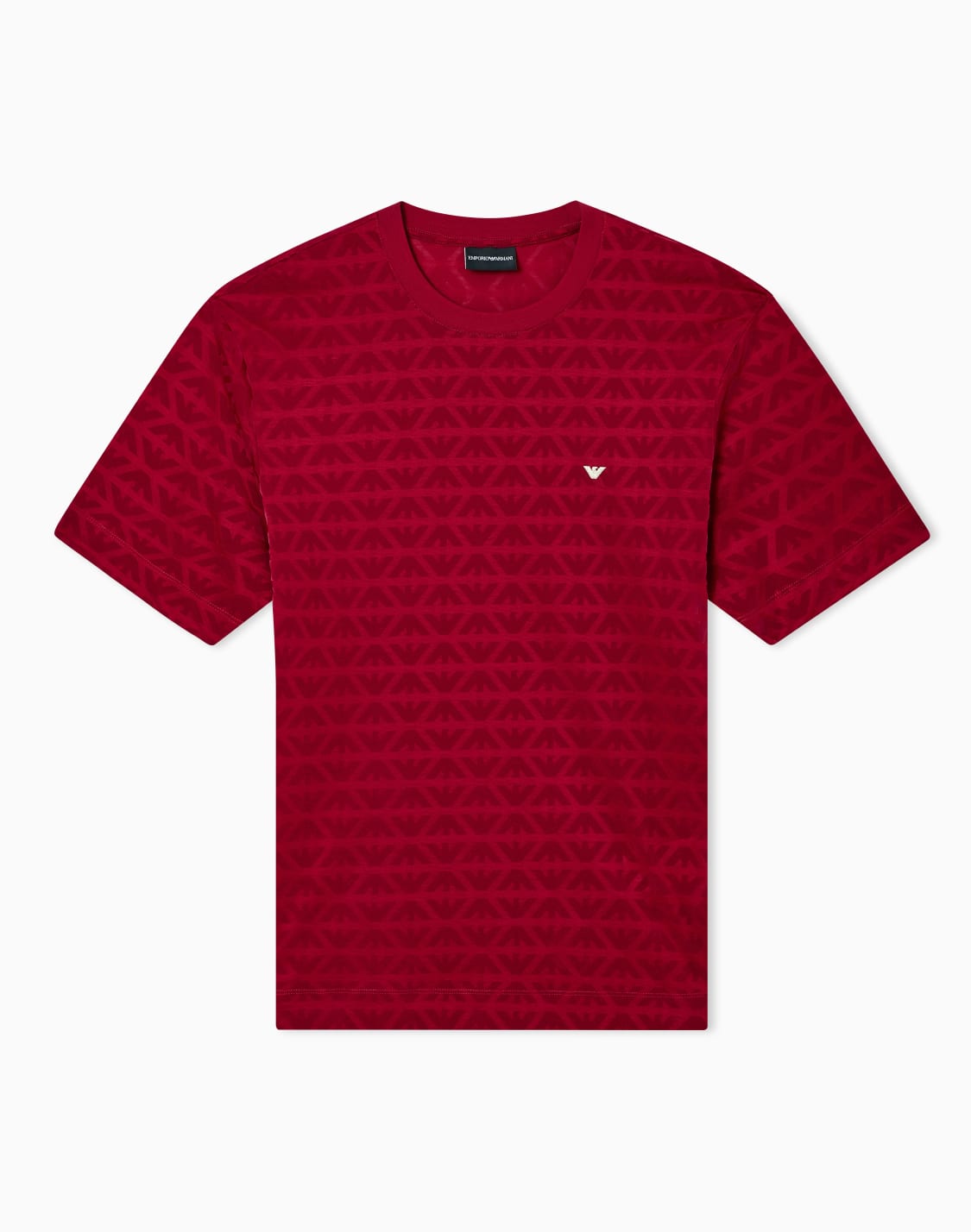 camisetas-regular-fit-rojo--emporio-armani