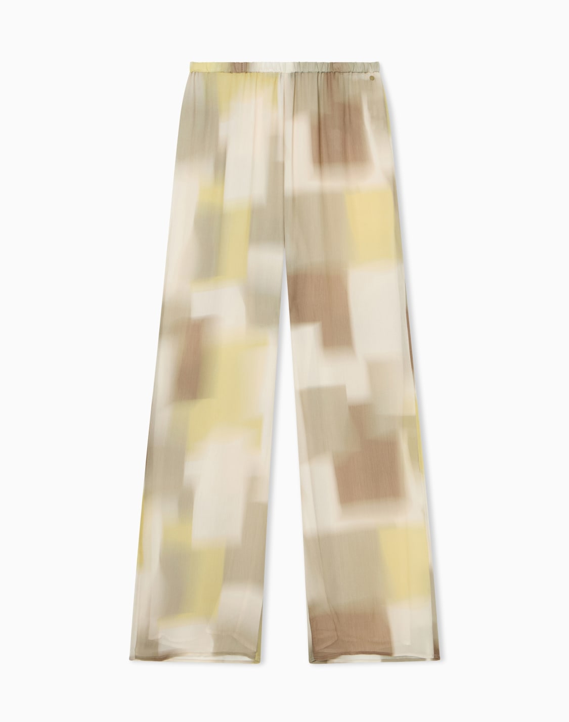 クリンクルィスコス-シアリラックスパンツ-ベジュ--armani-exchange