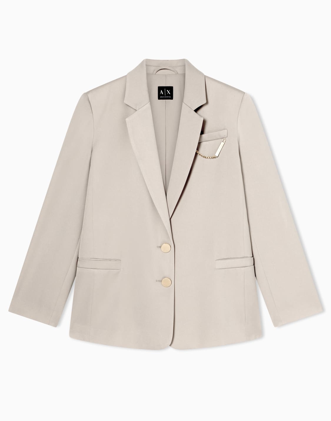 jacket-in-mixed-fabric-beige--armani-exchange