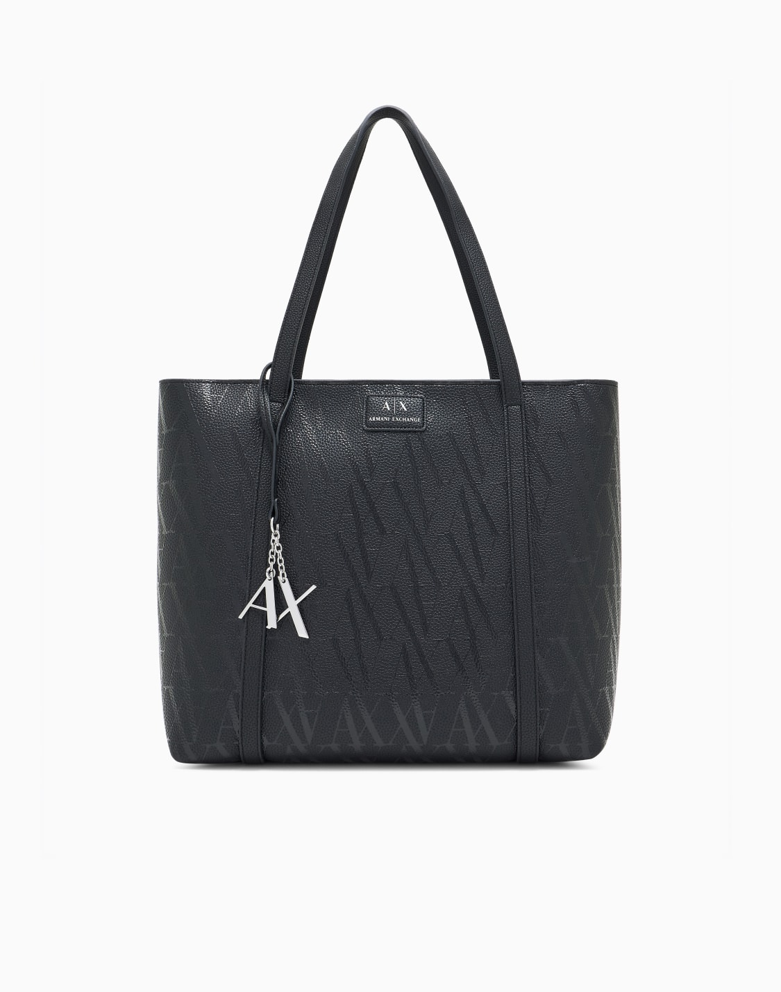 shopper-bag-with-allover-logo-and-charm-black--armani-exchange