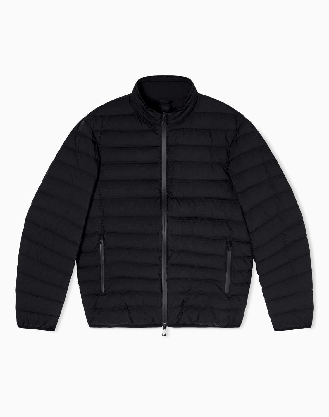 water-repellent-down-jacket-in-quilted-nylon-with-jacquard-lettering-logo-black--emporio-armani