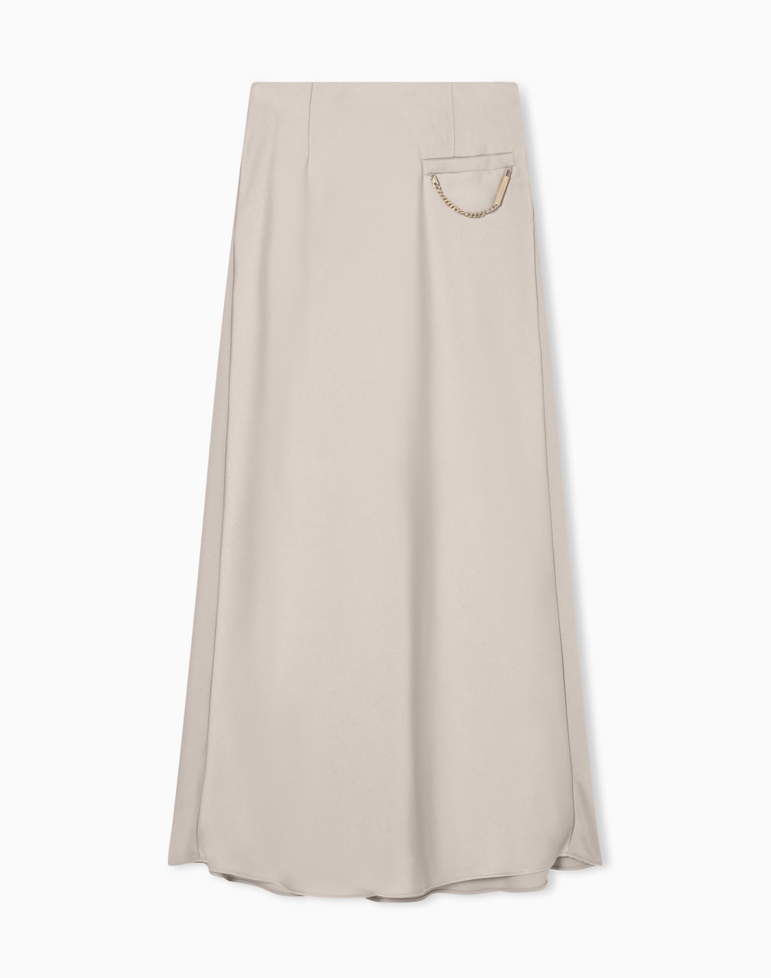 long-skirt-in-mixed-fabric-beige--armani-exchange