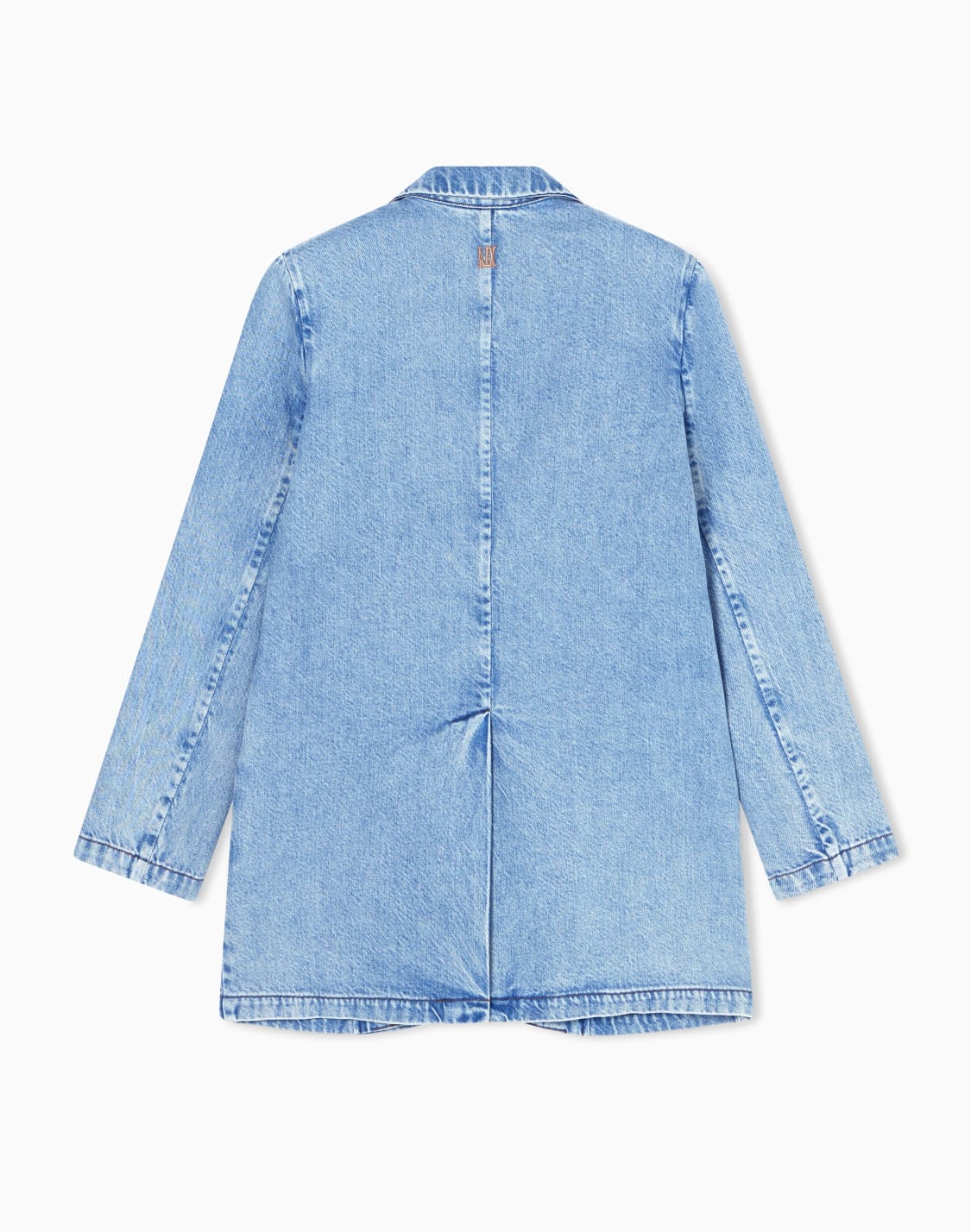 ライトブルデニム-ブレストジャケット-ブル--armani-exchange