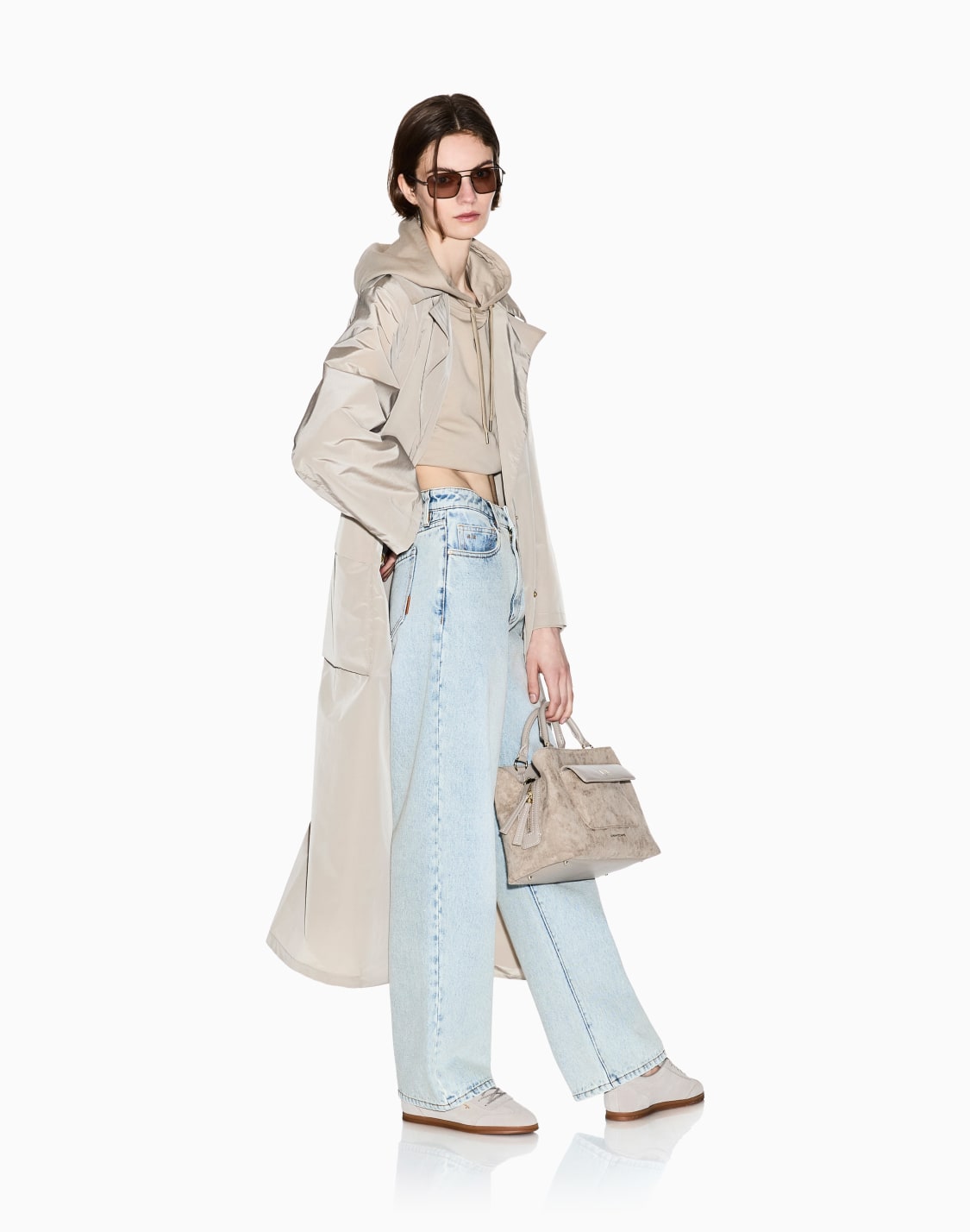 trench-coats-in-mixed-fabric-beige--armani-exchange