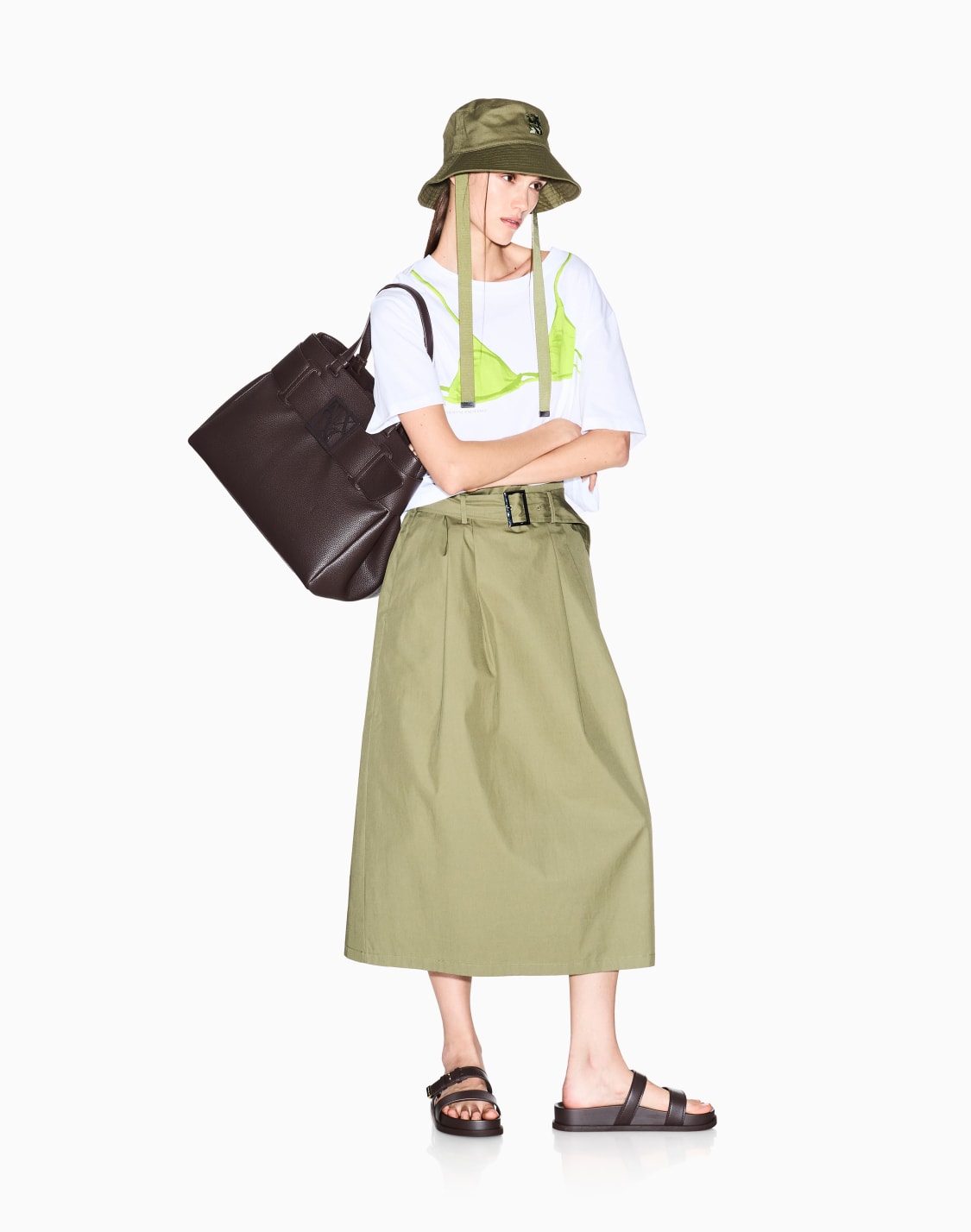 cropped-t-shirt-in-cotton-jersey-white--armani-exchange