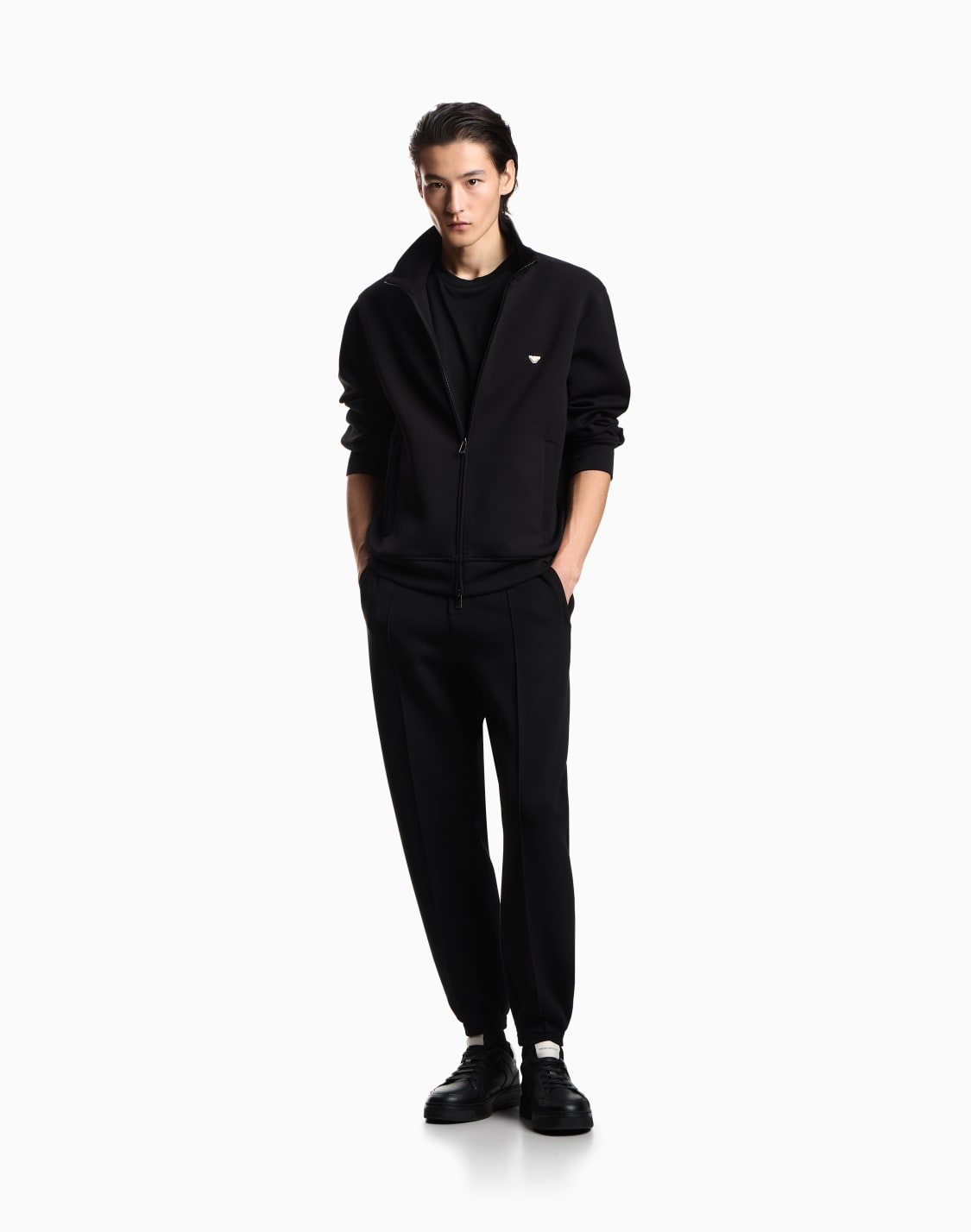 lyocell-blend-jersey-t-shirt-with-embossed-eagle-embroidery-black--emporio-armani