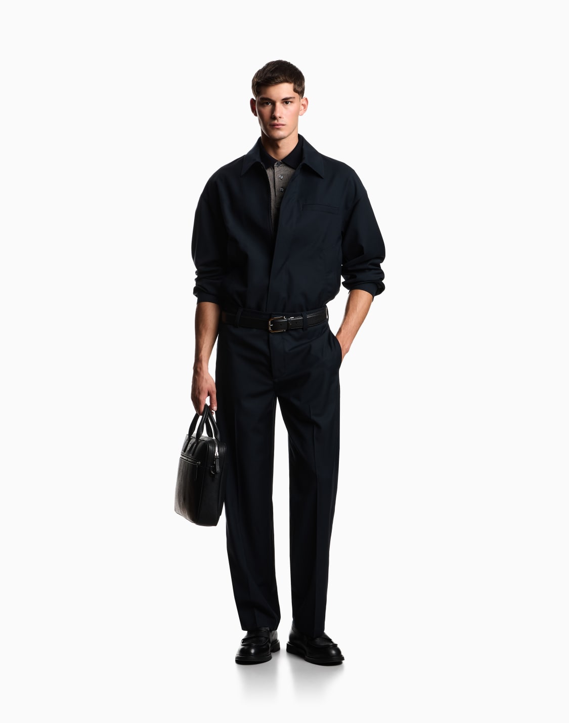 polo-shirt-in-lyocell-blend-jersey-with-all-over-micro-pattern-print-beige--emporio-armani