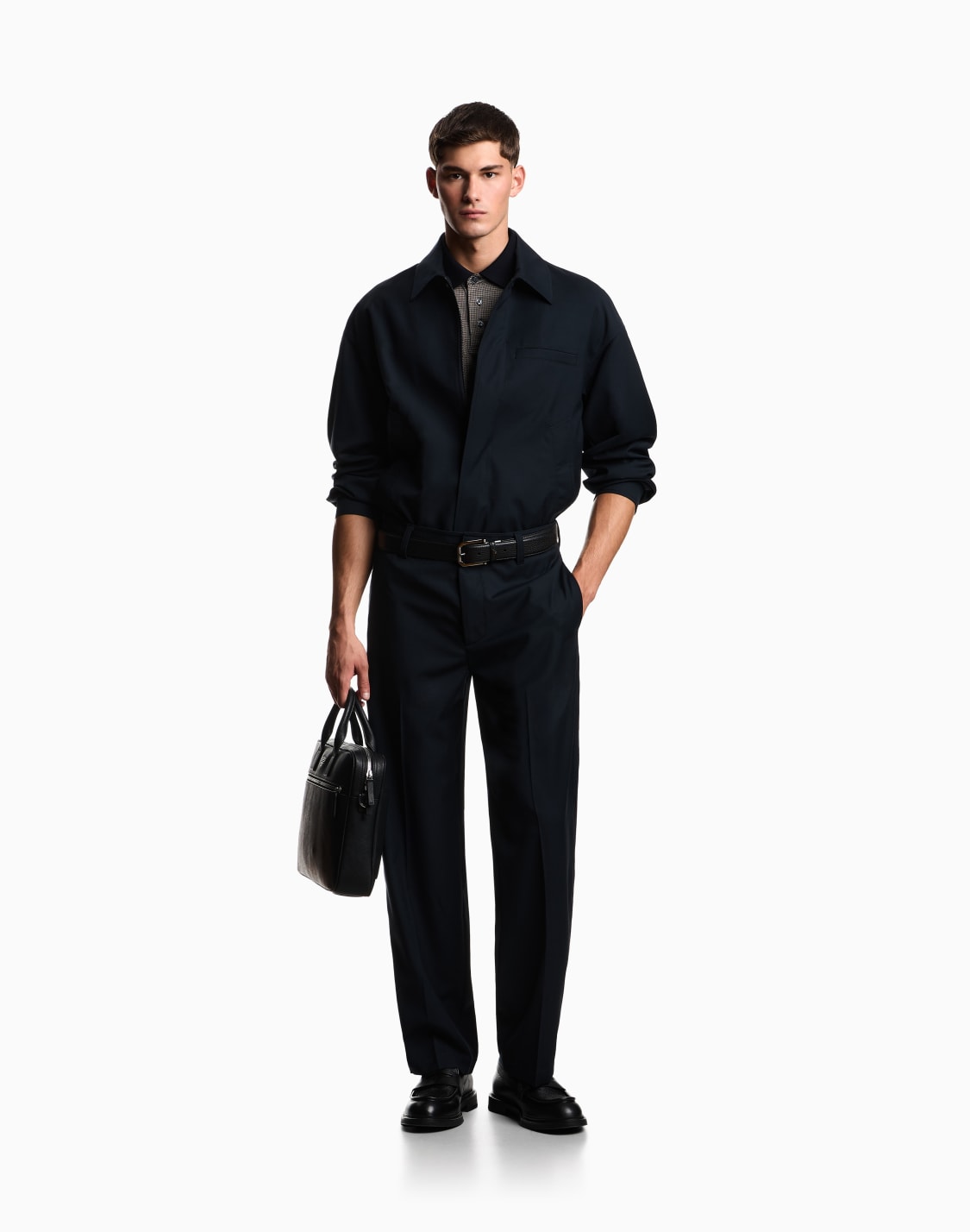 giacca-in-fresco-lana-micro-operata-spina-di-pesce-blu-navy--emporio-armani