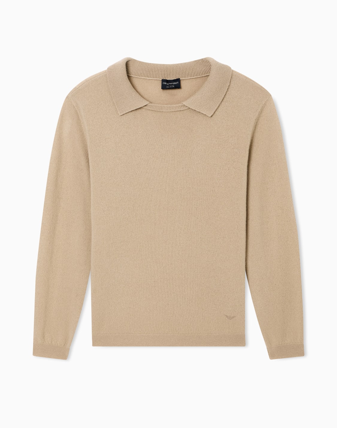 2-piece-polo-neck-sweater-in-icon-cashmere-beige--emporio-armani