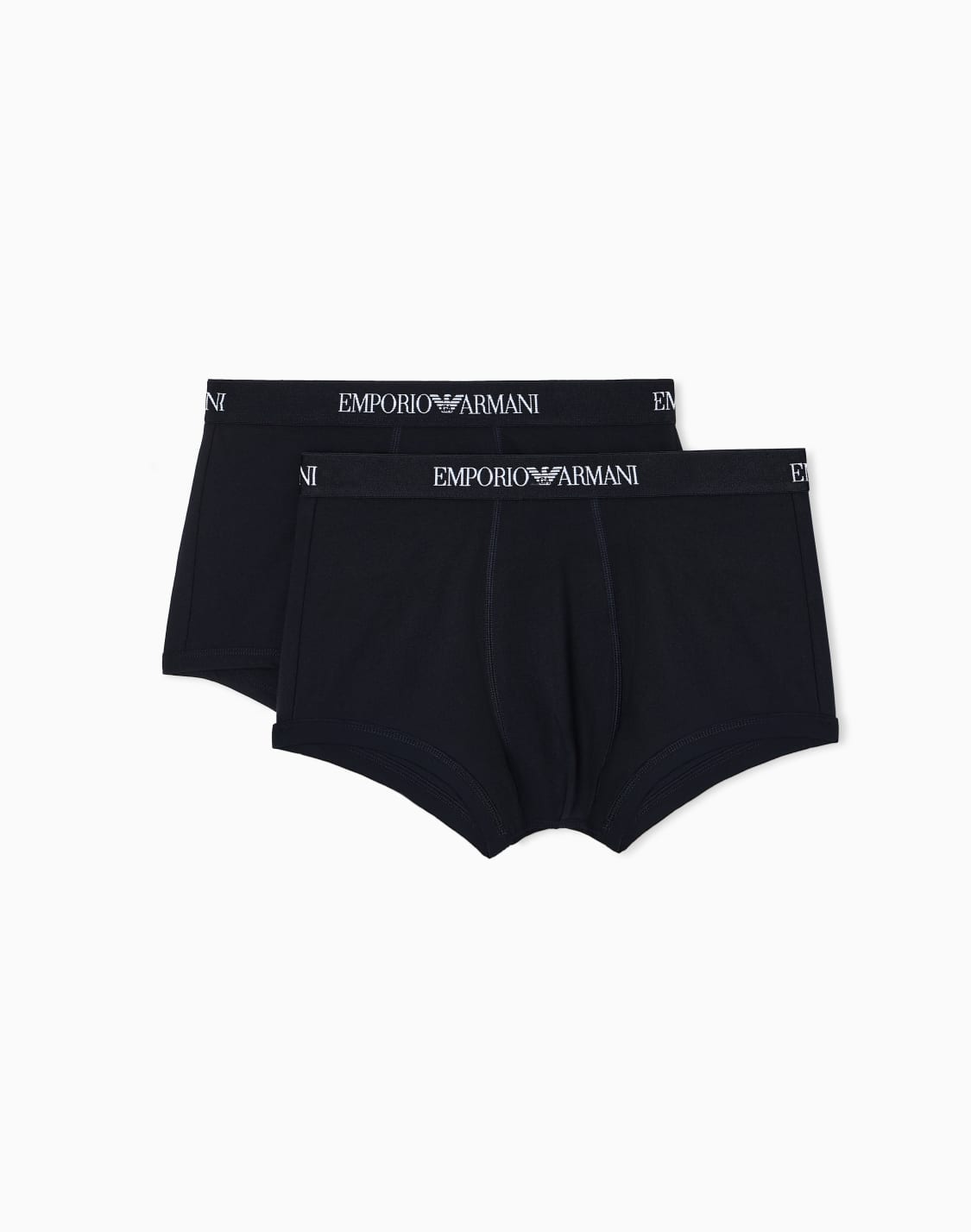 paquete-de-dos-calzoncillos-bxer-bsicos-de-algodn-puro-negro--emporio-armani