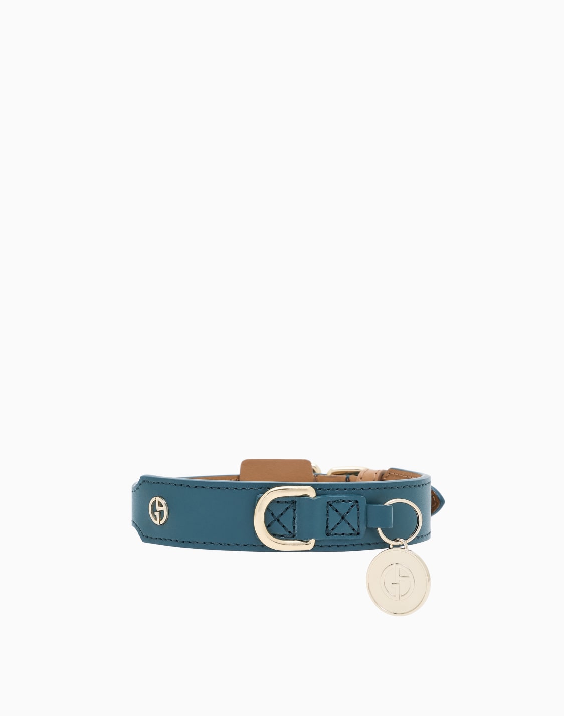 collier-en-cuir-poldo-x-giorgio-armani-bleu--giorgio-armani