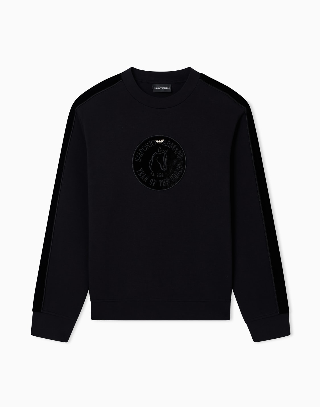 lunar-new-year-double-jersey-sweatshirt-with-oversized-patch-and-tape-black--emporio-armani