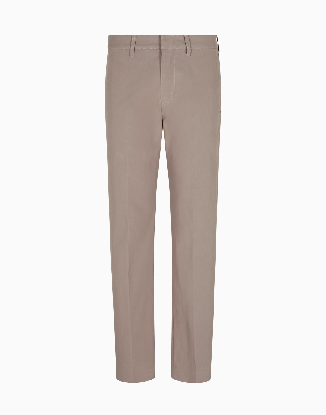 チノパンツ-コットンツイル-ベジュ--emporio-armani